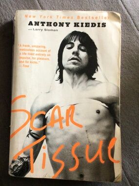Anthony Kiedis book SCAR TISSUE